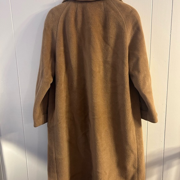 Vintage Pure wool and mink coat - Picture 4 of 8